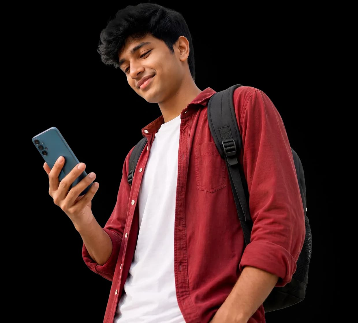Canadian eSIM QR code being installed on a phone